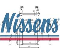 Nissens Charge Air Intercooler 97059 for eg. DAF XF SERIES (2005) XF 105.410 etc