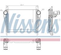 Nissens Charge Air Intercooler 97064 for eg. IVECO EUROCARGO (2008) EUROCARGO 10