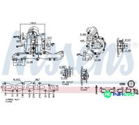 NISSENS CHARGING (SUPERCHARGED/TURBOCHARGED) CHARGER 93506 FOR AUDI