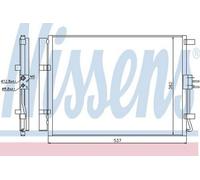 Nissens Condenser for Kia Ceed GDi EcoDynamics G4FD 1.6 April 2012 to April 2016