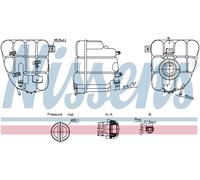 NISSENS 996255 Coolant expansion tank