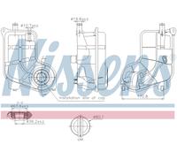 NISSENS 996287 Coolant expansion tank