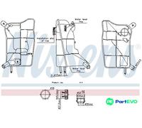 NISSENS COOLANT EXPANSION TANK 996304 FOR CITROËN FORD PEUGEOT