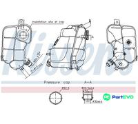 NISSENS COOLANT EXPANSION TANK 996337 FOR FORD