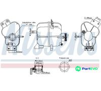 NISSENS COOLANT EXPANSION TANK 996343