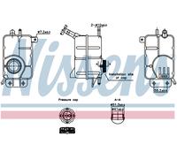 NISSENS 996356 Coolant expansion tank
