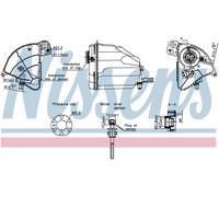 NISSENS 996358 Coolant expansion tank