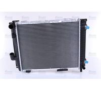 NISSENS Coolant Radiator 62711 for MERCEDES-BENZ 200-SERIES W124 (1985) 260 2.6