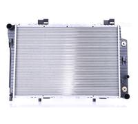NISSENS Coolant Radiator 62756A for MERCEDES-BENZ C-SERIES W202 (1994) C180 1.8