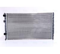 NISSENS Coolant Radiator 652451 for SEAT AROSA (1997) 1.0 etc