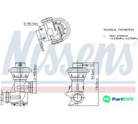 NISSENS EGR VALVE 98496