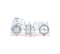NISSENS Electric Blower Motor for Cabin Air for Hyundai Tucson Kia Sportage