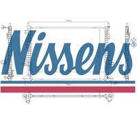 Nissens Engine Coolant Radiator 606404 for eg. FORD FOCUS (2018) 1.5 ECOBLUE etc