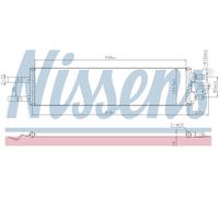 NISSENS 606420 Engine radiator