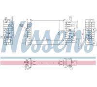 NISSENS 607033 Engine radiator