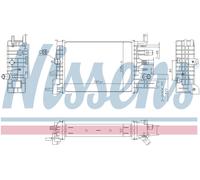 NISSENS 607033 Engine radiator