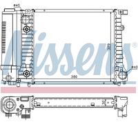 NISSENS 60731A Engine radiator