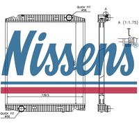 NISSENS 63330A Engine radiator