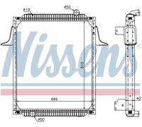 NISSENS 63789A Radiator, engine cooling for RENAULT TRUCKS
