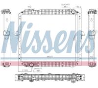Radiator NISSENS 67178 Top Quality
