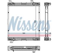 Nissens 67184 Radiator, engine cooling