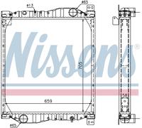 Nissens Radiator 69606A Engine Coolant
