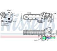 NISSENS EXHAUST GAS RECIRCULATION COOLER 989413 FOR AUDI SEAT SKODA VW