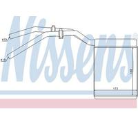 Nissens Heater for Ford Focus Coupe Cabriolet 1.6 October 2006 to March 2012