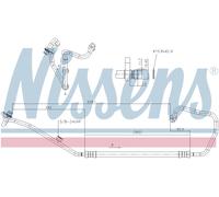 Nissens High-pressure Line for air conditioning 846840