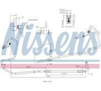 Nissens High-pressure Line for air conditioning 849742