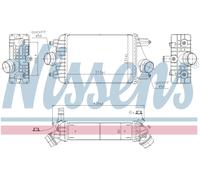 Nissens Intercooler 961303 for eg. PORSCHE 911 TURBO (2012) 3.8