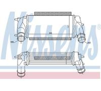 NISSENS 96498 Intercooler