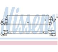 Nissens Intercooler 96560 - Charge Air Cooler for Ford Mondeo, C-MAX, Focus & Volvo V60