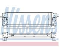 NISSENS 96628 Intercooler