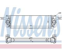 NISSENS 96526 Intercooler