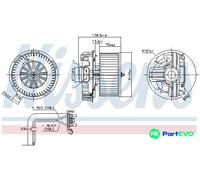 NISSENS INTERIOR BLOWER 87385 FOR RENAULT