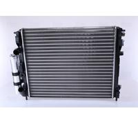 Engine radiator Mechanically jointed cooling fins Plastic 63773 NISSENS