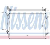 NISSENS 65279A Engine radiator