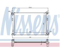 NISSENS 62028A Engine radiator