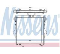 NISSENS 69246 Engine radiator