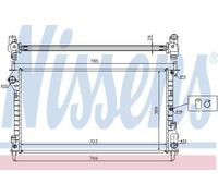 NISSENS 62015A Engine radiator