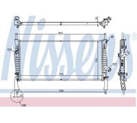 NISSENS 69226 Engine radiator