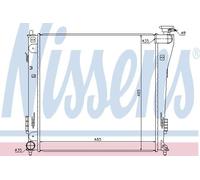 NISSENS 67551 Engine radiator