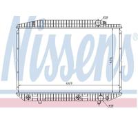 Radiator 62727A Nissens 1265000103 1265001103 1265001803 1265003303 1265004803