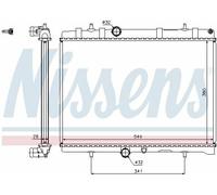 NISSENS RADIATOR FOR PEUGEOT 3008 307 308 RCZ PARTNER 1.6 1.8 2.0