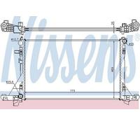 NISSENS 630733 Engine radiator