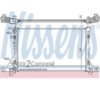 NISSENS 630732 Engine radiator