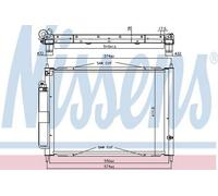 NISSENS 637625 Cooler Module
