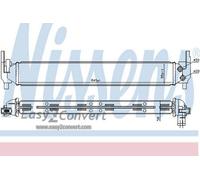 NISSENS Coolant Radiator 65331 for VW POLO (2009) 1.2 TSI/TSI BLUEMOTION etc