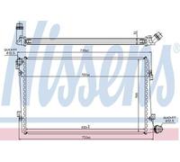 NISSENS 65292 Engine radiator